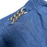 High Waist Solid Color Wide Leg Pants Summer Chic Loose Women Trousers - Image 6