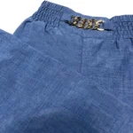 High Waist Solid Color Wide Leg Pants Summer Chic Loose Women Trousers - Image 5