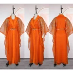 African Dresses for Woman 2PCS African Clothing Traditional Robe Africaine Turkey Dress - Image 3