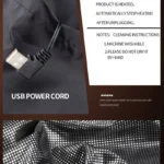 9 Heated Vest Zones Electric Heated Jackets Men Women Sportswear Heated Coat - Image 3