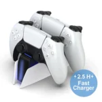 for PS5 Type-C DualSense Charging Station Dual Charging Dock Charger Stand