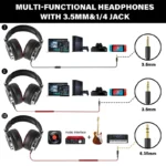 Oneodio Wired Headphones Professional Studio Pro 10/30/50 DJ Headphones - Image 6