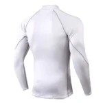 Men Sport T-shirt Quick Dry Bodybuilding Running Shirt Long Sleeve - Image 3