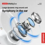Lenovo LP75 Sports Wireless Earphones with Mics,Button Control - Image 6