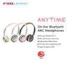 FiiO ANYTIME Bluetooth 5.4 Wireless Headphone Noise Cancelling Bluetooth Earphones