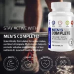 Men's 50+ Daily Super Multivitamin, High Potency Formula for Brain, Eye & Heart Health - Image 5