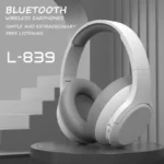 LDON Wireless Headphones Bluetooth 5.3 Hi-Res Audio Over Ear Headset Earphones