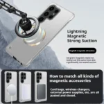 Thin Frameless Ultra Thin Magnetic Phone Case for Samsung Galaxy Hard Protective Cooling Cover - Image 3