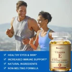 Bcuelov Vitamin E 450MG (1000 IU) Mixed Supports Immune System & Skin Nutrition - Image 4