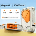 Magnetic Wireless 10000mAh Power Bank 22.5W Fast Charger - Image 3