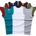 Hot Sale Men's Sleeveless Breathable Fitness Vest Basic Elastic Tank Top Men's Cotton