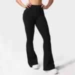 Summer Women's Cargo Pocket Fitness Tights - High-Waisted Stretch Butt Lift Yoga Running Pants - Image 2