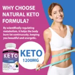 Keto Supplement, 120 Capsules, Supports Keto Diet, for Men and Women, Weight Management - Image 6