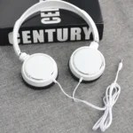 Universal Headphone Over Ear Foldable Wired Earphones - Image 3