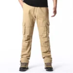 Large Pocket Loose Overalls Men's Outdoor Sports Jogging Tactical Pants - Image 4