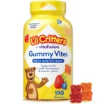 L'il Critters Gummy Vites Daily Multivitamins Assorted Fruit Flavors for Ages 2+ Toddlers