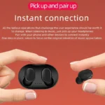 Original A6S TWS Headset Wireless Earphones Bluetooth Earbuds - Image 5