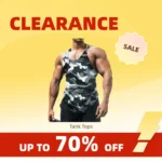 Clearance_Men's Thin Camouflage Sleeveless Vintage Sports Fitness Training Vest