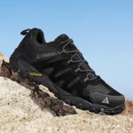 HIKEUP Men's Hiking Shoes Suede Leather Outdoor Shoes - Image 6