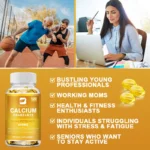 BEWORTHS 4in1 Vitamin D3 Calcium Capsules for Bone Strength Heart Health Immune Support - Image 5