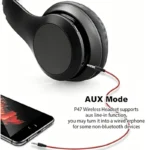 High Fidelity Bluetooth Wireless Headset, Clear Stereo Sound Over Ear Headphones - Image 3