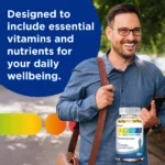 Men's Multivitamin Capsules - 12-in-1 Vitamin & Mineral Blend, Energy Immunity & Muscle Support