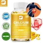 BEWORTHS 4in1 Vitamin D3 Calcium Capsules for Bone Strength Heart Health Immune Support - Image 2