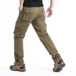 Large Pocket Loose Overalls Men's Outdoor Sports Jogging Tactical Pants - Image 3