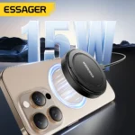 Essager Magnetic Wireless Charger With Holder 15W Fast Charging For iPhone16 15 14 13Pro Max