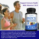 Multivitamin for Men - Daily Multivitamin for Energy, Focus & Brain, Men's Health Complex - Image 3