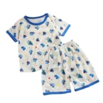 Baby Pajamas Sets Child Pajamas Toddler Short Sleeve Baby Nightwear Pyjamas - Image 5