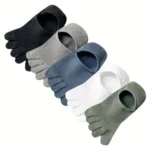 7 Pairs of Five Finger Socks for Men and Women, Summer and Autumn Mesh Socks - Image 5