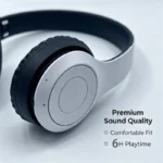 High Fidelity Bluetooth Wireless Headset, Clear Stereo Sound Over Ear Headphones - Image 5