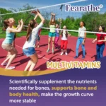OMEGA 3 Capsules, with Vitamin D, Calcium for Children, Kids Multivitamin, Support Brain Health - Image 2