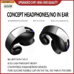 BT Earphone Clip On Monaural Inear Motion Stereo Bone Conduction Gd28 Business Wireless Earphone