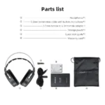 FiiO JT3 Over-Ear Open-Back Headphones, 50mm Dynamic Driver, PEK+PU Composite Diaphragm - Image 6