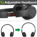 High Fidelity Bluetooth Wireless Headset, Clear Stereo Sound Over Ear Headphones - Image 4