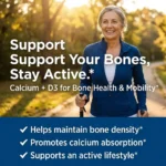 High Absorption 1000 Mg Calcium with 1000 IU Vitamin D, Magnesium, Bone Health Supplement - Image 4