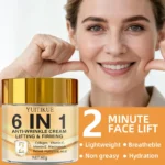 6-in-1 Anti-Wrinkle Cream, Lifting and Firming Collagen, Vitamin C, Vitamin E - Image 5