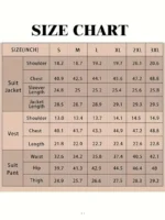 New Men's 3 Pieces Suit Formal Business Notch Lapel Slim Fit Tuxedos Best Man Blazer - Image 6