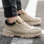 Safety Shoes Men Steel Toe Work Shoes Anti-smash  Protective Boots - Image 6