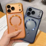 Luxury Matte Translucent Magnetic Phone Case For iPhone 17 Pro Max 17Pro Air Cases