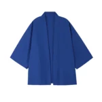 Blue Men's Shirt Japanese Kimono Shirt Kimono Cardigans Chinese Traditional Men