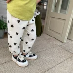 New Designer Printing Trousers Baby Unisex Cute Harem Pants - Image 4