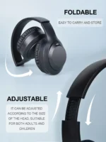#Wireless Bluetooth 5.3 Headphones Over Ear HIFI Stereo Headsets - Image 5