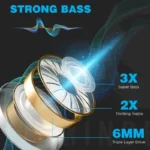 TWS F9-5 Earphone Bluetooth Earphones Wireless Headphones Hifi Stereo Sports Earbuds - Image 5