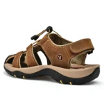 Summer Men Sandals Genuine Leather Mens Casual Shoes Outdoor Men Leather Sandals - Image 6