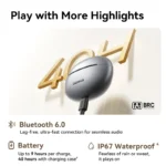 Baseus MC1 Pro Ear Clip Wireless Earphones Bluetooth 6.0 Hi-Res Ultra Open Earbuds earrings - Image 6