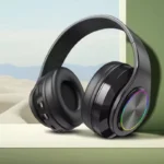 Bluetooth Headphones RGB Lighting Noise Cancellation Foldable Headsets
