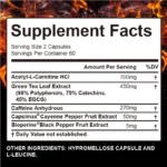 Burn-XT Fat Burner - Fat Burning, Energy Boosting, Appetite Suppressing, Metabolism Boosting - Image 2